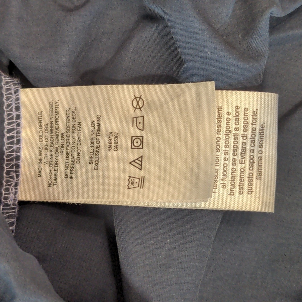 Columbia PFG Tamiami Hoodie large navy purple used like new sun protection UPF - Picture 4 of 7